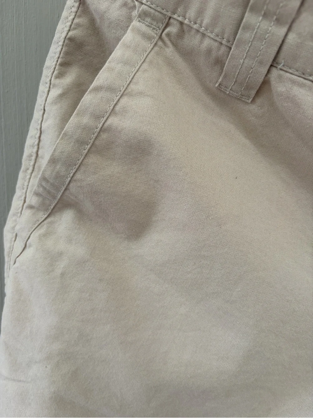 Columbia Men's Flat-Front Chino Shorts - Cream